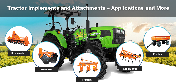 Tractor Implements And Attachments Applications And More