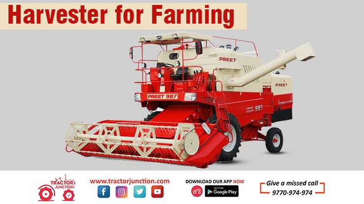 Harvester for Farming