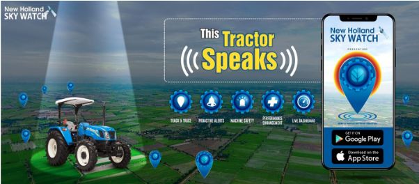New Holland SKY WATCH - Pioneer in Mechanized Agriculture Solution
