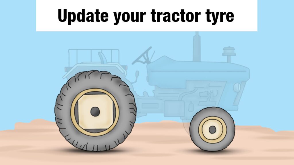 Update your tractor tire