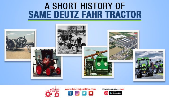 History of Same Deutz Fahr Tractor - Infographic