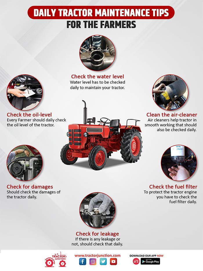 Daily Tractor Maintenance Tips for The Farmers  