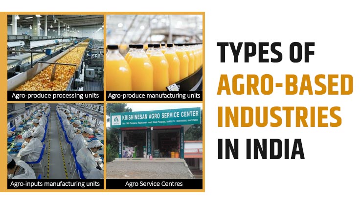 Types of Agro-based industries in India