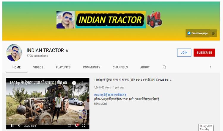Indian Tractor