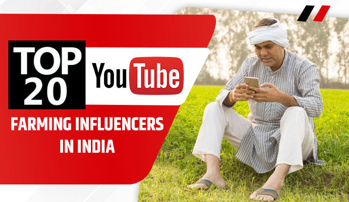 20 Most Subscribed Youtube Farming Influencers in India