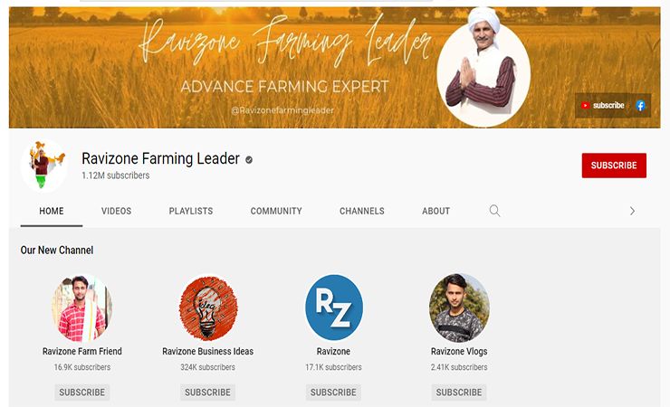 RaviZone Farming Leader