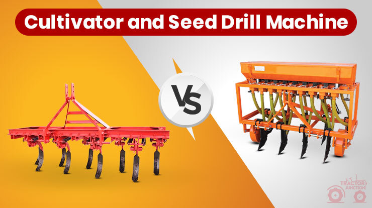 Cultivator and Seed Drill Machine