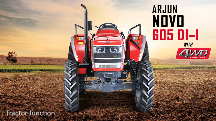 Mahindra Arjun Novo 605 Di i 4wd tractor review