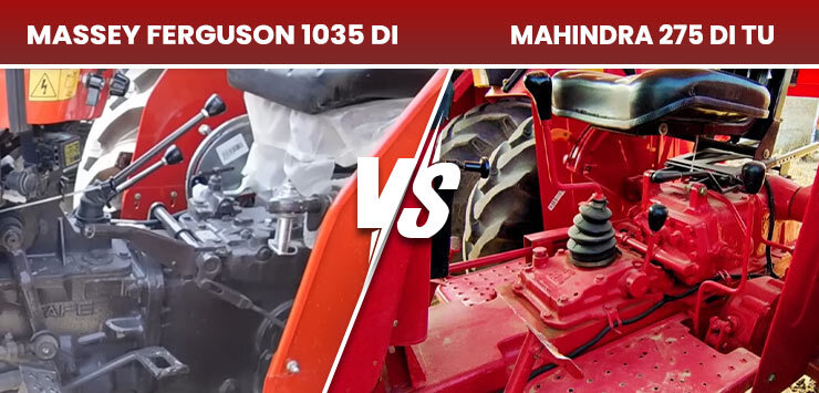 Power Take-Off and Transmission - Mahindra 275 DI TU VS Massey Ferguson 1035 DI