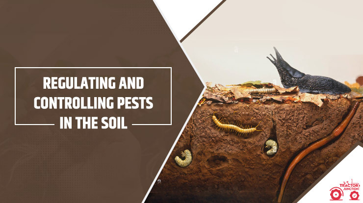 Regulating and controlling pests in the soil