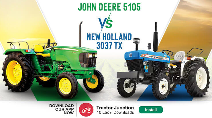John Deere 5105 vs New Holland 3037 TX - The Best One!