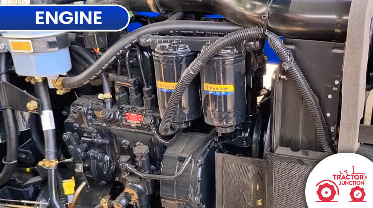 The Robust Engine of the New Holland 3630 TX Plus