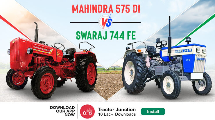 Mahindra 575 DI vs Swaraj 744 FE - Top Features Explained