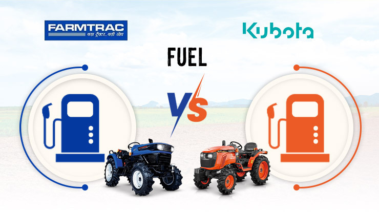 Fuel Comparison Farmtrac Atom 26 vs Kubota NeoStar B2741S 4WD 