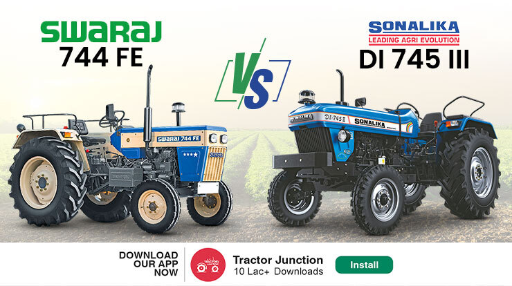 Swaraj 744 FE VS Sonalika DI 745 III - Choose The Right Tractor One!