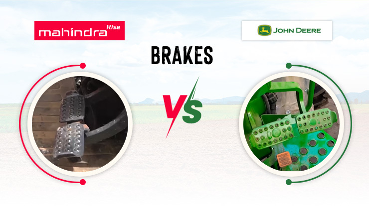 The Brakes and Steering Features of Mahindra ARJUN NOVO 605 DI–i-4WD and John Deere 5310 4WD Tractors
