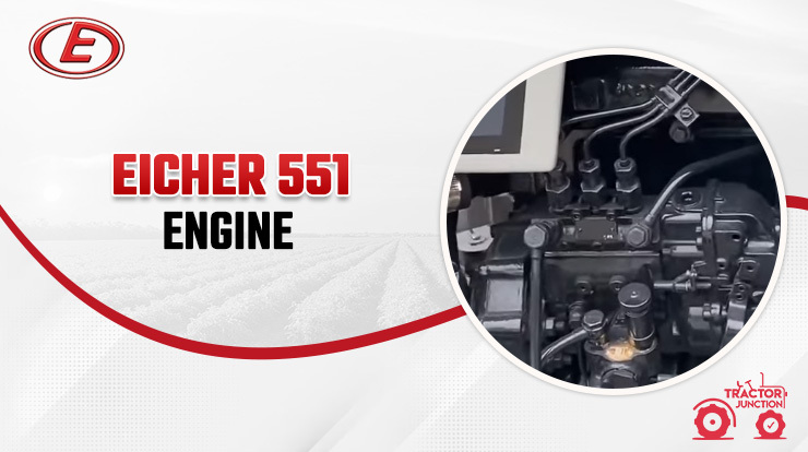 Eicher 551 Engine Detail