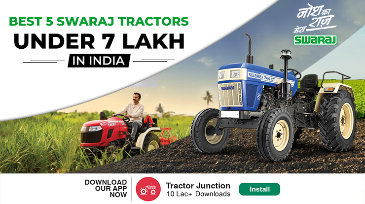Best 5 Swaraj Tractor Under 7 Lakh in India