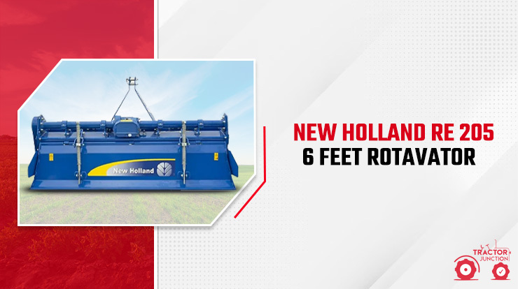 New Holland RE 205 6 Feet rotavator
