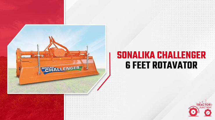 Sonalika Challenger Series 6 Feet rotavator