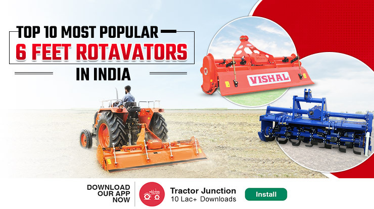 Top 10 Most Selling 6 Feet Rotavator Price In India