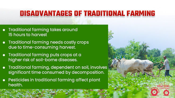 Disadvantages Of Traditional Farming
