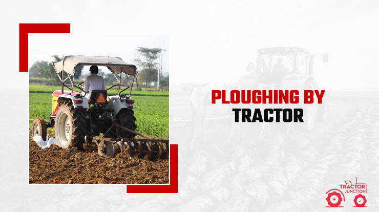 Ploughing By Tractors