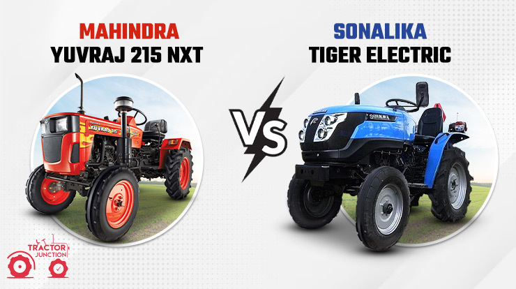 Comparison Between Mahindra Yuvraj 215 NXT vs Sonalika Tiger Electric