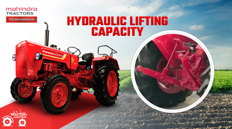 Mahindra 575 DI Hydraulic Lifting Capacity