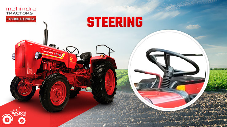 Mahindra 575 DI Tractor Steering